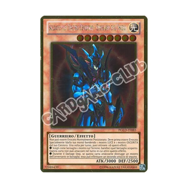 PGLD-IT085 Soldato dell'Oscuro Desiderio - Emissario dell'Inizio rara oro unlimited (IT) -NEAR MINT-