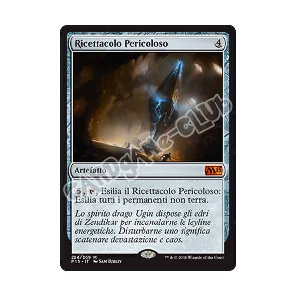 224 / 269 Ricettacolo Pericoloso rara mitica (IT) -NEAR MINT-
