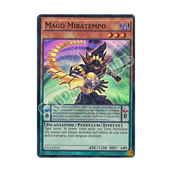 YS14-IT010 Mago Miratempo super rara 1a Edizione (IT) -NEAR MINT-