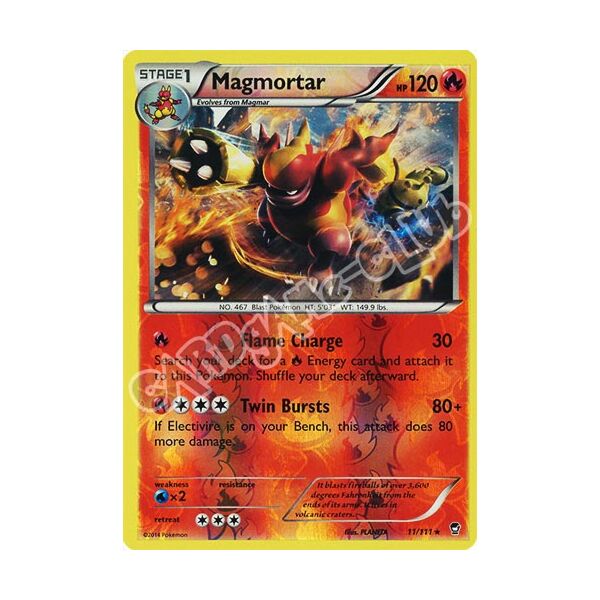 011 / 113 Magmortar rara foil reverse (EN) -NEAR MINT-