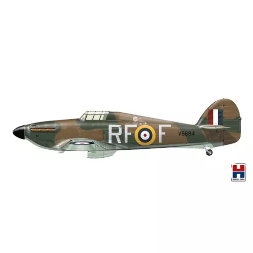 Caccia britannico - Hawker Hurricane - 1940 - Hobby 2000 72001 - 1/72