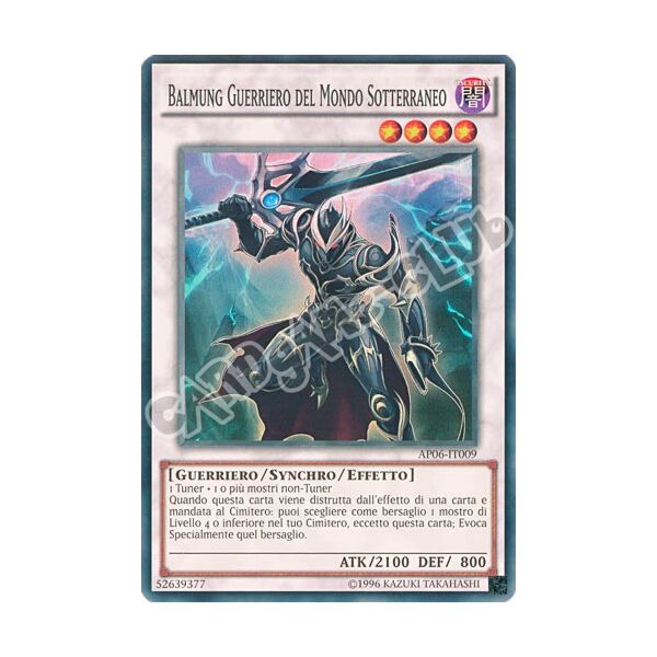 AP06-IT009 Balmung Guerriero del Mondo Sotteraneo super rara (IT) -NEAR MINT-