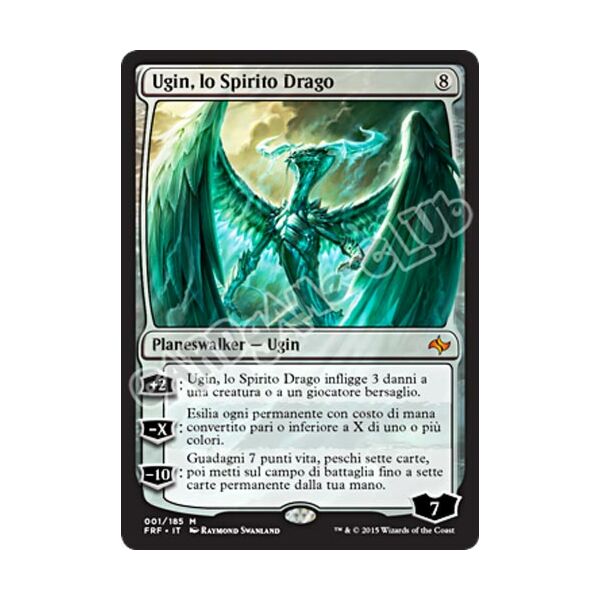 001 / 185 Ugin, lo Spirito Drago rara mitica (IT)