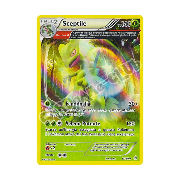 009 / 164 Sceptile rara foil (IT) -NEAR MINT-