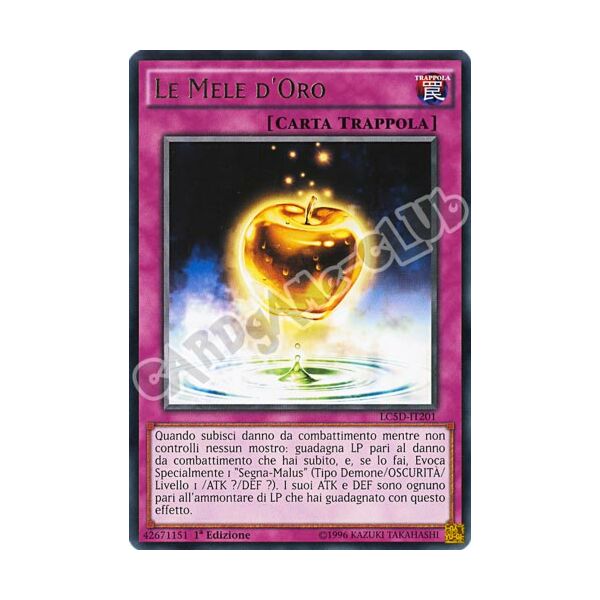 LC5D-IT201 Le Mele d'Oro rara 1a Edizione (IT) -NEAR MINT-