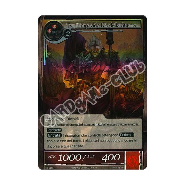 WOW3-IT028 Tyr, l'Impavido Dio della Guerra rara foil (IT) -NEAR MINT-