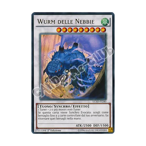 LC5D-IT240 Wurm delle Nebbie ultra rara 1a Edizione (IT) -NEAR MINT-