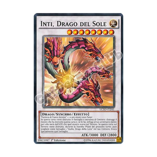 LC5D-IT241 Inti, Drago del Sole comune 1a Edizione (IT) -NEAR MINT-
