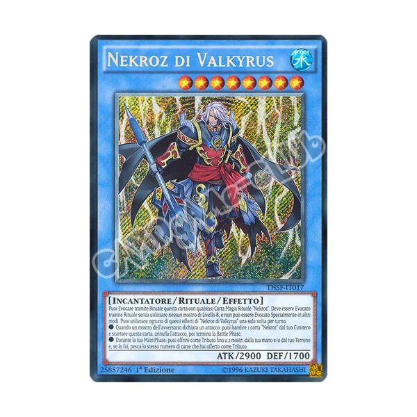 THSF-IT017 Nekroz di Valkyrus rara segreta 1a edizione (IT) -NEAR MINT-