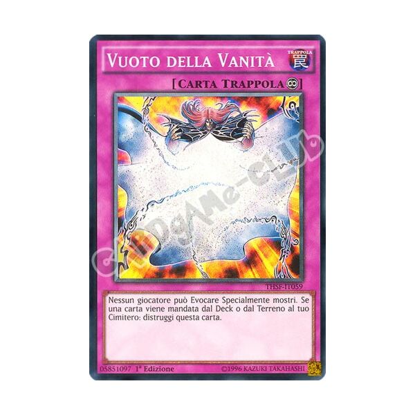 THSF-IT059 Vuoto della Vanita' super rara 1a edizione (IT) -NEAR MINT-