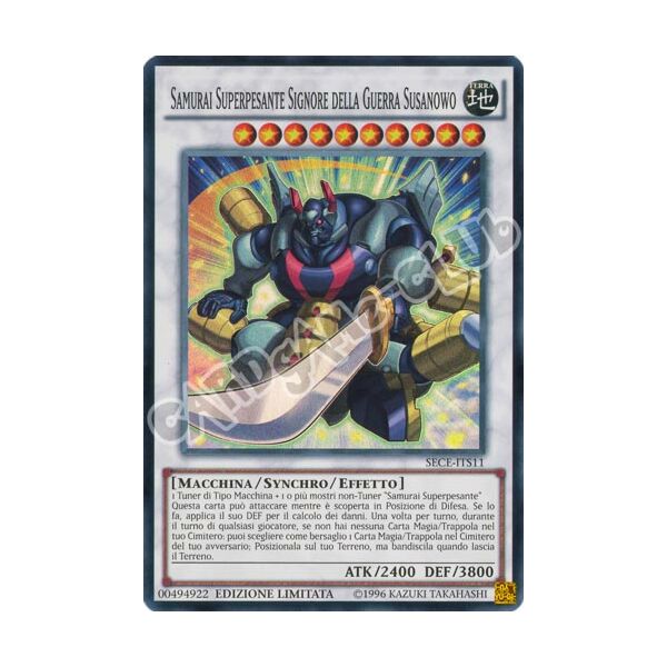 SECE-ITS11 Samurai Superpesante della Guerra Susanowo super rara Edizione Limitata (IT) -NEAR MINT-