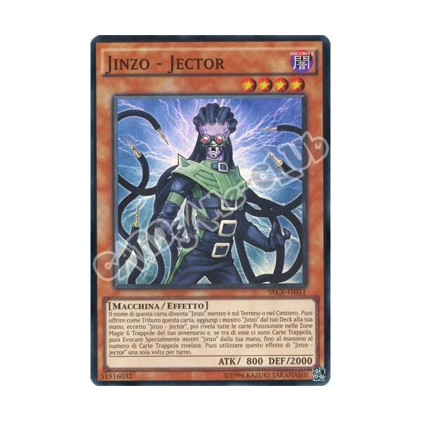 SECE-IT031 Jinzo - Jector super rara unlimited (IT) -NEAR MINT-
