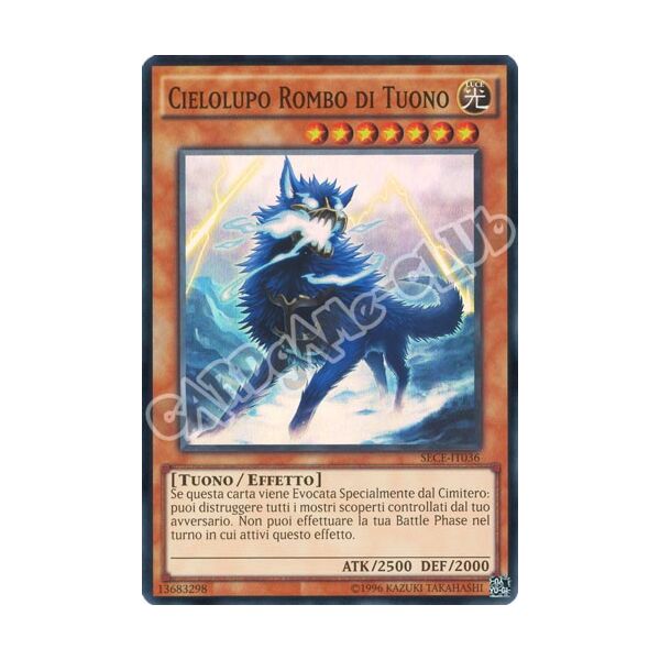 SECE-IT036 Cielolupo Rombo di Tuono super rara unlimited (IT) -NEAR MINT-