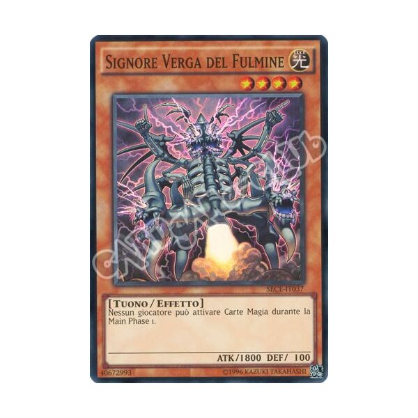 SECE-IT037 Signore Verga del Fulmine super rara unlimited (IT) -NEAR MINT-