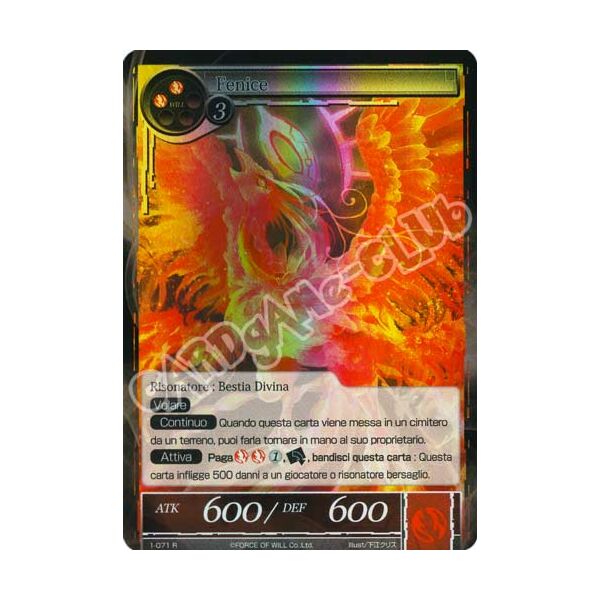 DOW1-IT071 Fenice rara foil (IT) -NEAR MINT-