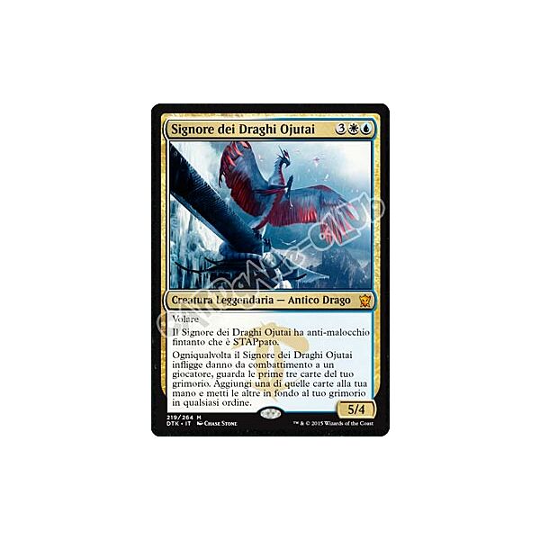 Draghi di Tarkir 219 / 264 Signore dei Draghi Ojutai rara mitica (IT) -NEAR MINT-