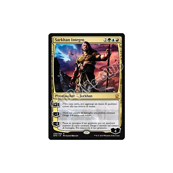 Draghi di Tarkir 230 / 264 Sarkhan Integro rara mitica (IT) -NEAR MINT-