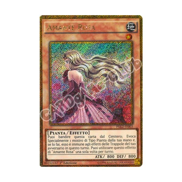 PGL2-IT003 Amante Rosa rara segreta oro 1a edizione (IT) -NEAR MINT-