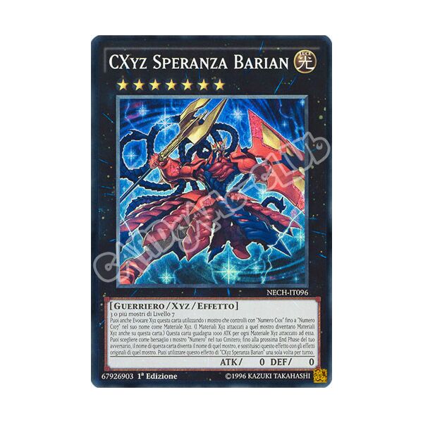 NECH-IT096 CXyz Speranza Barian super rara 1a edizione (IT) -NEAR MINT-