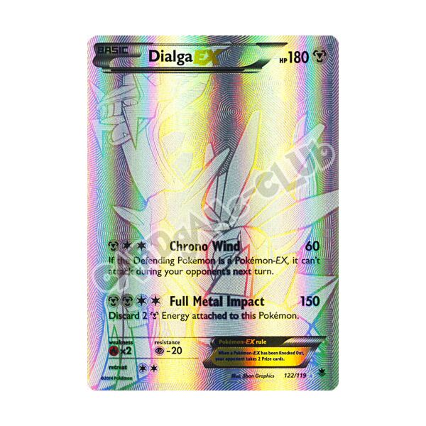 122 / 119 Dialga EX rara segreta foil (EN)