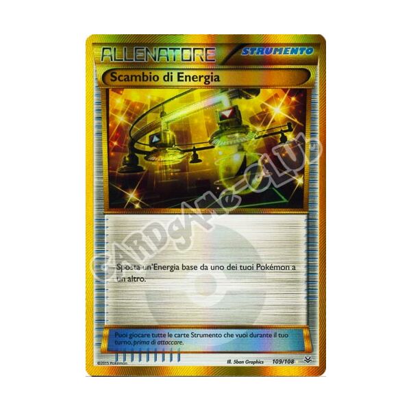109 / 108 Energia Scambio rara segreta foil (IT) -NEAR MINT-