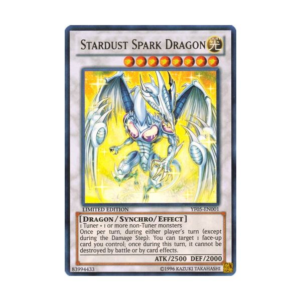 YF05-EN001 Stardust Spark Dragon ultra rara Limited Edition (EN) -NEAR MINT-