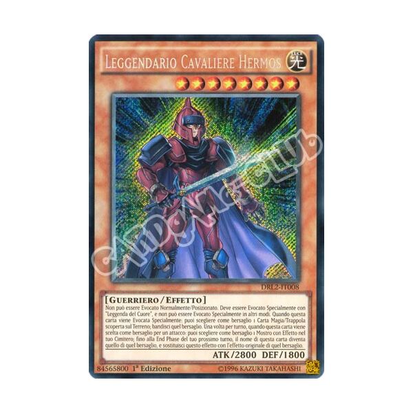 DRL2-IT008 Leggendario Cavaliere Hermos rara segreta 1a edizione (IT) -NEAR MINT-