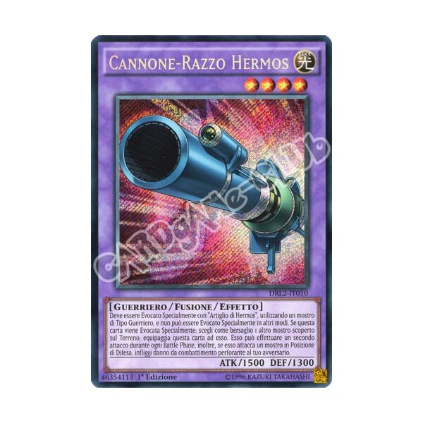DRL2-IT010 Cannone-Razzo Hermos rara segreta 1a edizione (IT) -NEAR MINT-