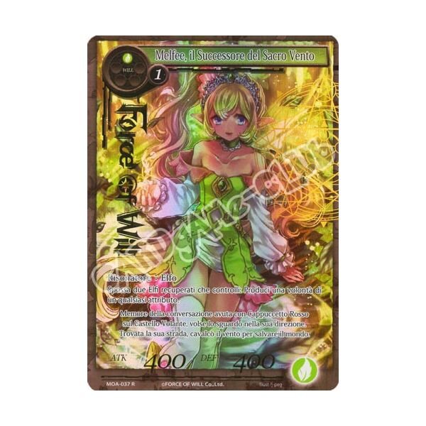 MOA1-IT037 Melfee, il Successore del Sacro Vento rara parallel (IT) -NEAR MINT-