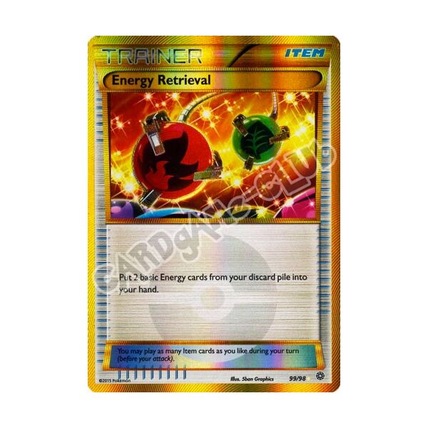 99 / 98 Energy Retrieval rara segreta foil (EN) -NEAR MINT-