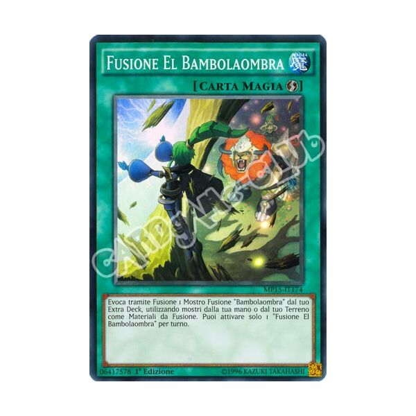MP15-IT174 Fusione El Bambolaombra super rara 1a Edizione (IT) -NEAR MINT-