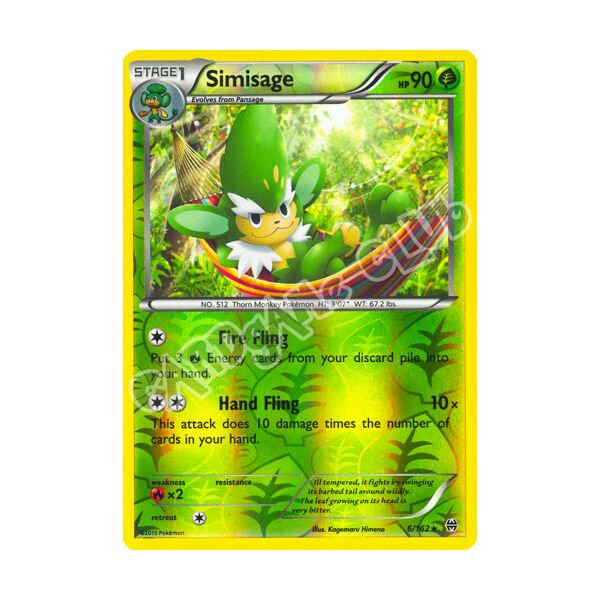 006 / 162 Simisage rara foil reverse (EN) -NEAR MINT-