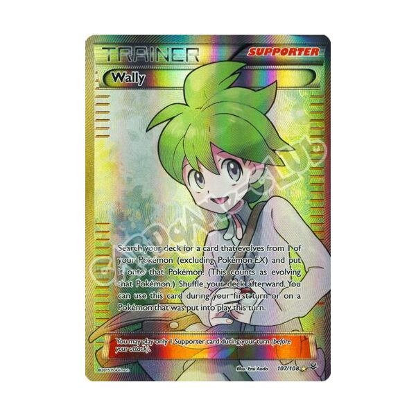 107 / 108 Wally rara segreta foil (EN) -NEAR MINT-
