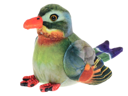 Timália cinese in peluche 11cm in piedi