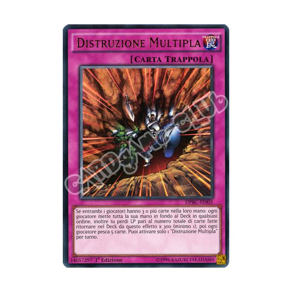 DPBC-IT005 Distruzione Multipla ultra rara 1a edizione (IT) -NEAR MINT-