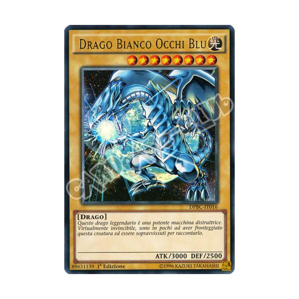 DPBC-IT016 Drago Bianco Occhi Blu ultra rara 1a edizione (IT) -NEAR MINT-