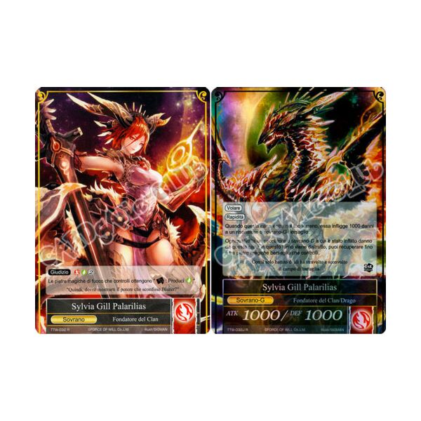 TTW1-IT032 Sylvia Gill Palarilias / Sylvia Gill Palarilias rara normale/foil (IT) -NEAR MINT-