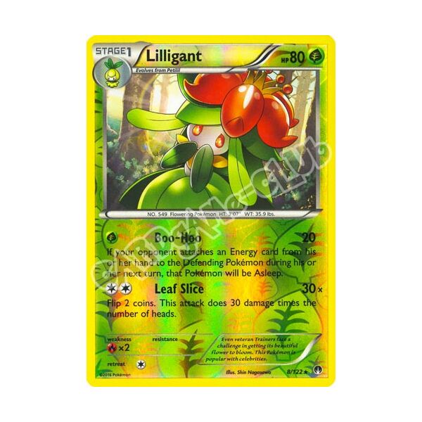 008 / 122 Lilligant rara foil reverse (EN) -NEAR MINT-