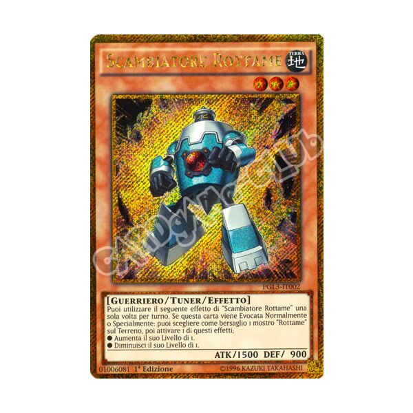 PGL3-IT002 Scambiatore Rottame rara segreta oro 1a edizione (IT) -NEAR MINT-