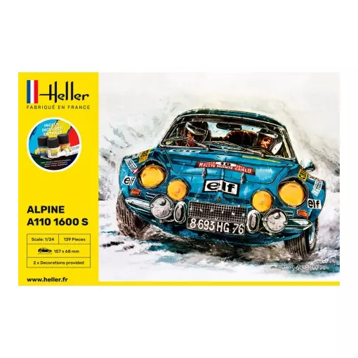 Kit di avviamento - Alpine A110 (1600) - Heller 56745 - 1/24