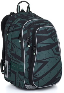 Zaino per la scuola Pietra verde Topgal