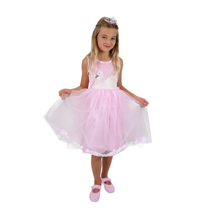 Costume da bambina principessa cigno (S)