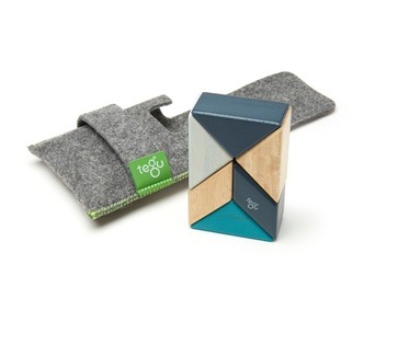 Magnetic building set TEGU pocket - Blues