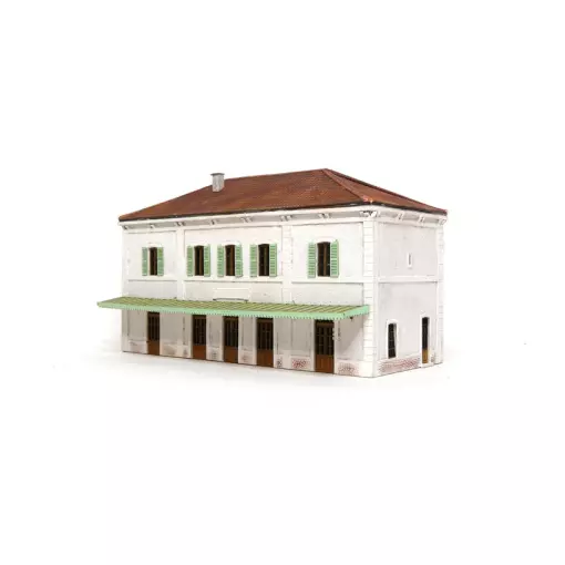 Stazione PLM a 5 porte - Modellazione in legno 201009 N 1/160