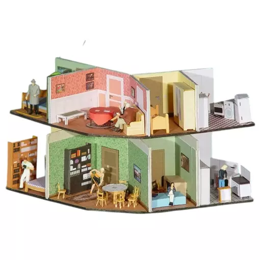 Mobilier et divers équipements intérieurs (à découper) - Régions et Compagnies AME004 - HO 1/87