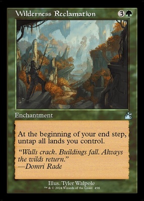 Wilderness Reclamation Ravnica Remastered Foil