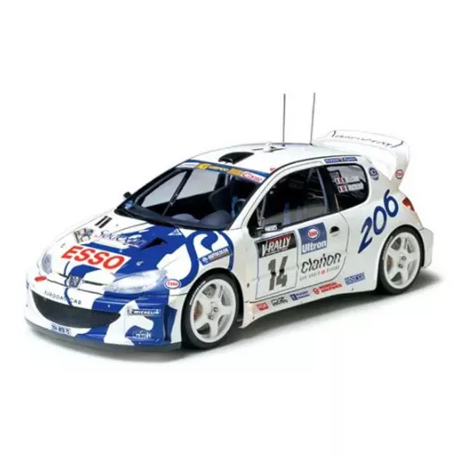 Auto da corsa - Peugeot 206 WRC - Tamiya 24221 - 1/24