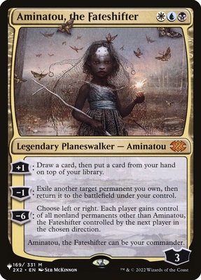 Aminatou, the Fateshifter The List