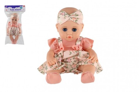 Bambola bebè che ammicca plastica 30cm