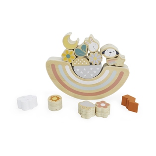 BABU - Gioco di equilibrio in legno CANE e GATTO